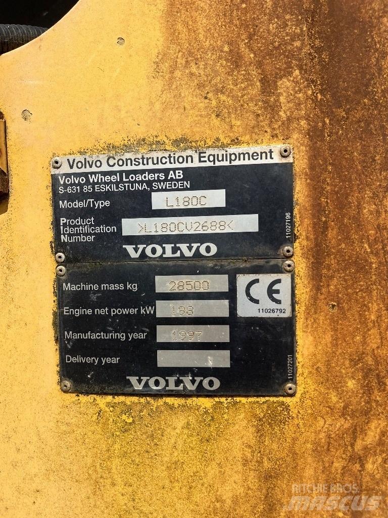 Volvo L180c 轮式装载机