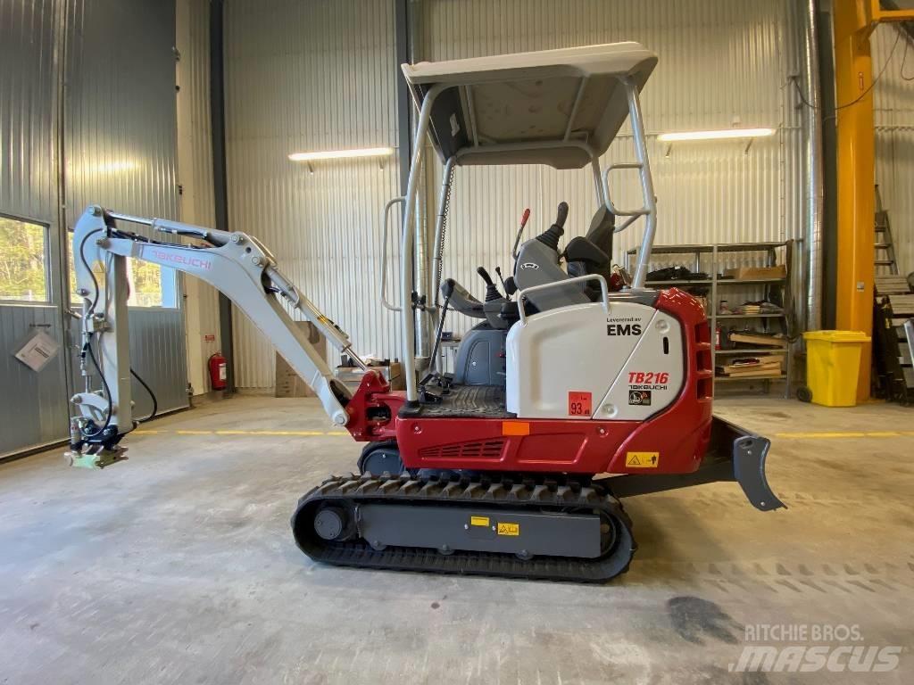 Takeuchi TB 216 A 小型挖掘机
