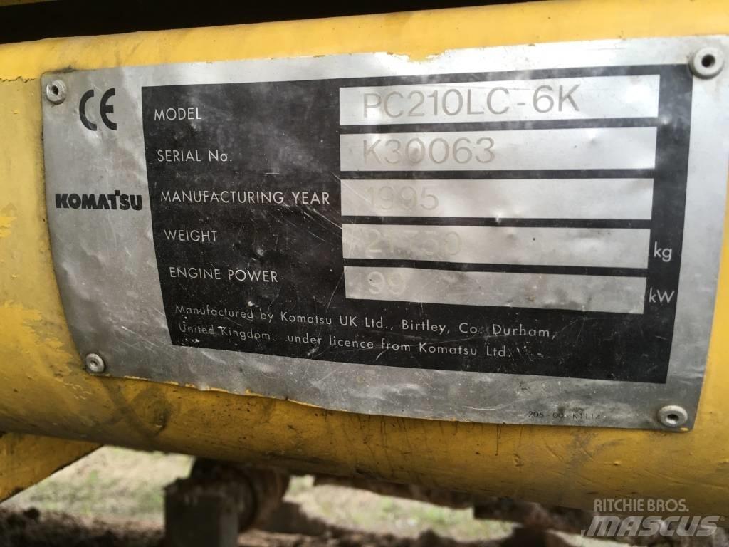 Komatsu PC210LC-6K 履带挖掘机