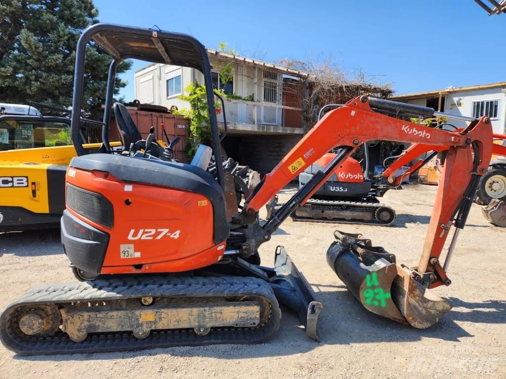 Kubota U 27-4 小型挖掘机