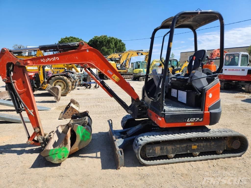 Kubota U 27-4 小型挖掘机
