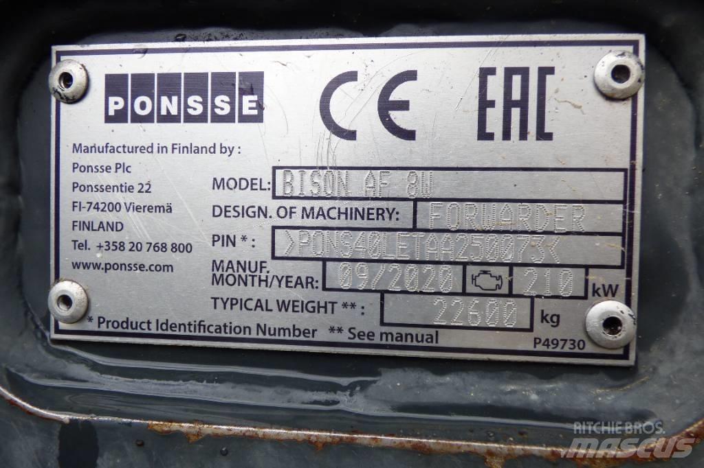 Ponsse Bison AF 集运机