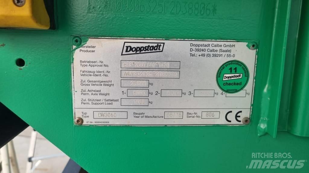 Doppstadt DW 3060 木材削片机