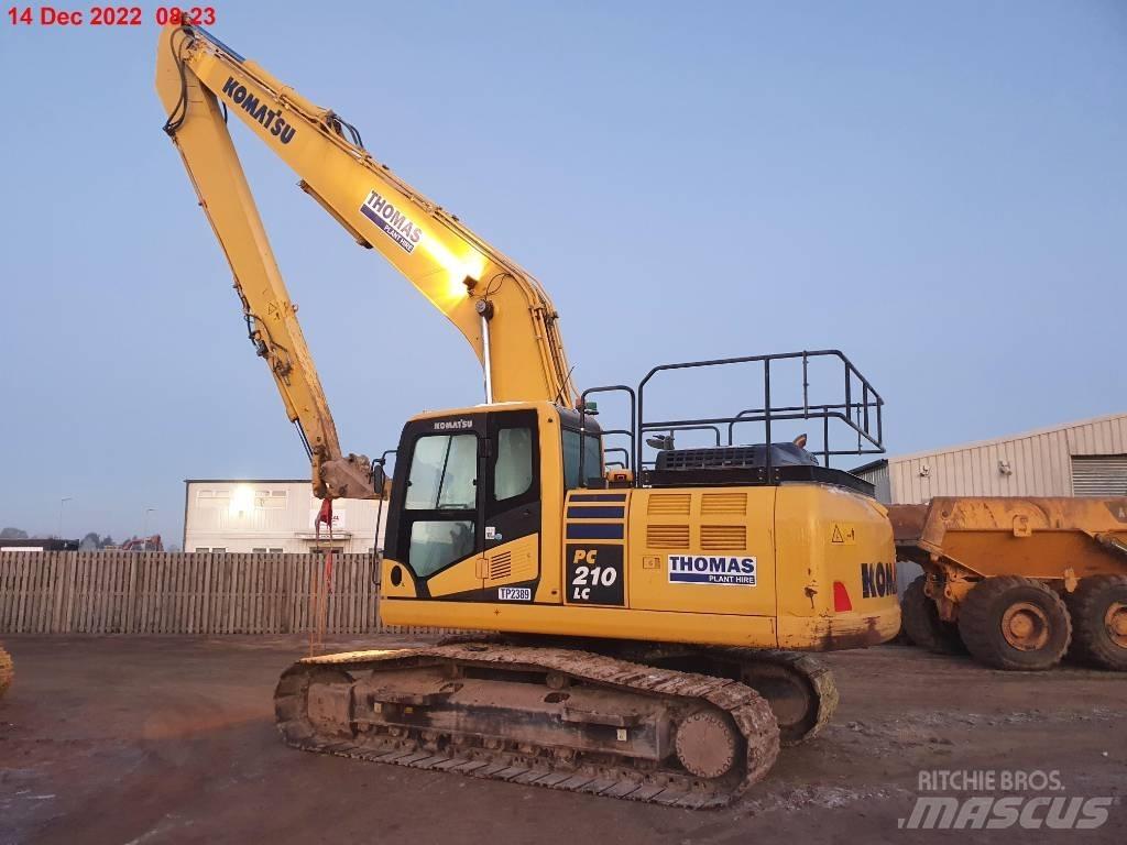Komatsu PC210LC 长臂挖掘机
