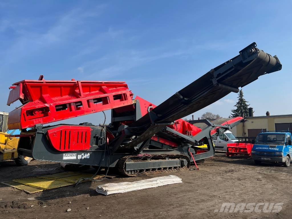 Sandvik QE 340 移动式筛分机