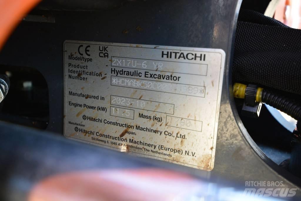 Hitachi ZX 17 U-6 小型挖掘机