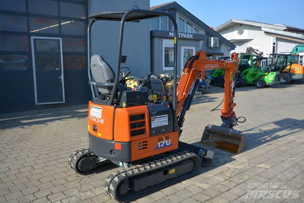 Hitachi ZX 17 U-6 小型挖掘机