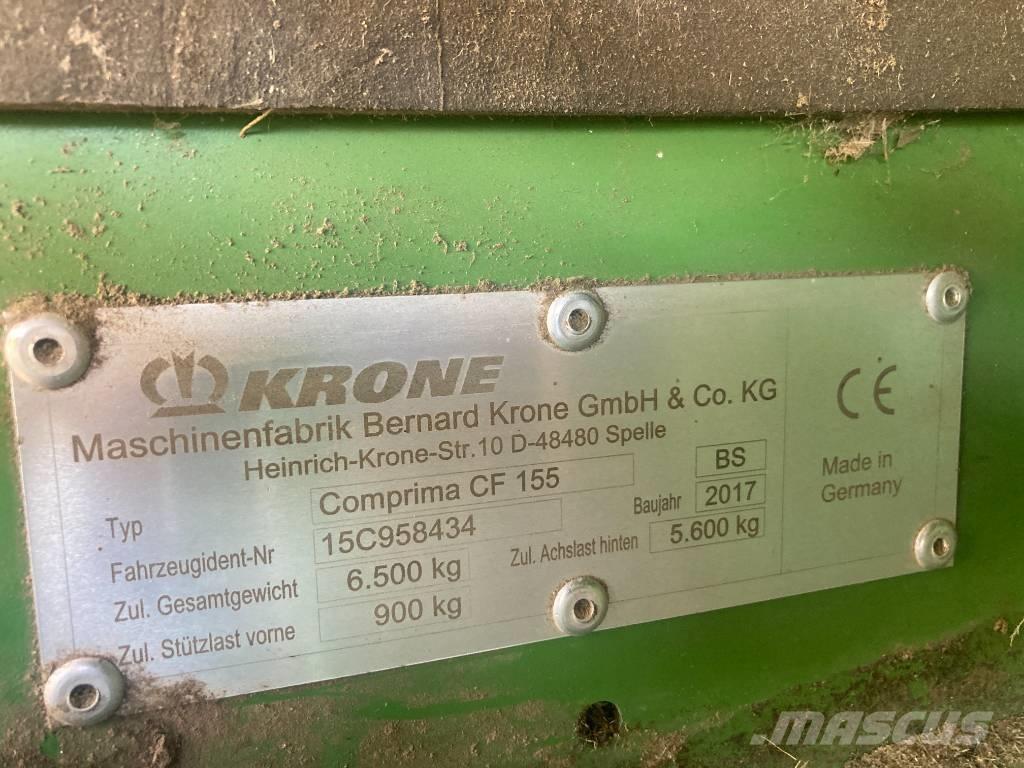 Krone CF155XC 圆捆打捆机