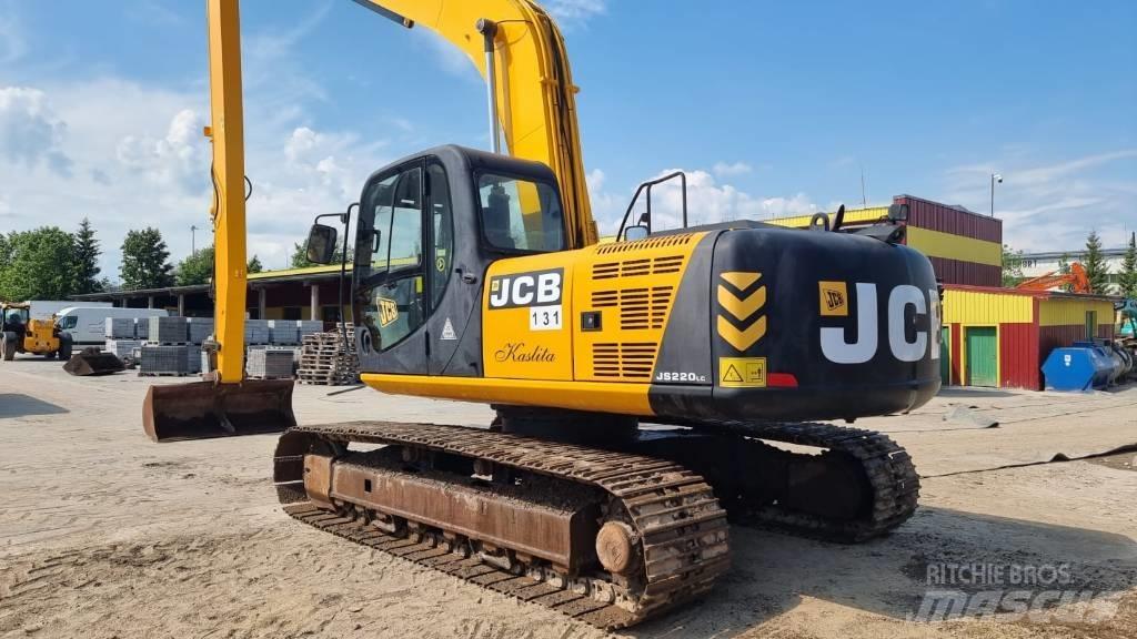 JCB JS220 EXTRA Long 履带挖掘机