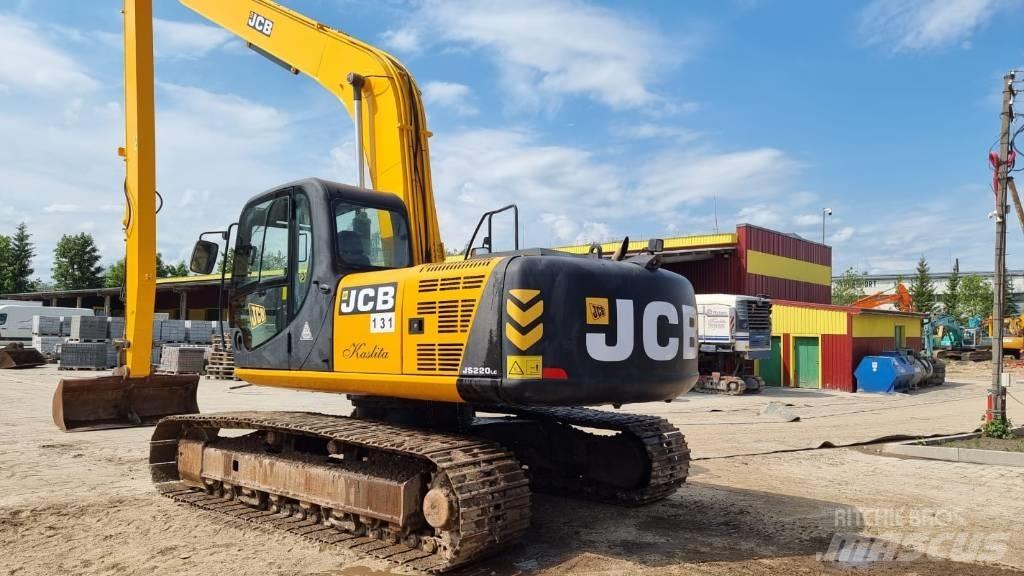 JCB JS220 EXTRA Long 履带挖掘机