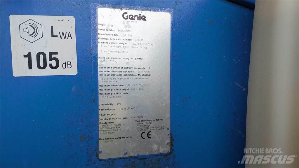Genie S65 直臂高空工作平台