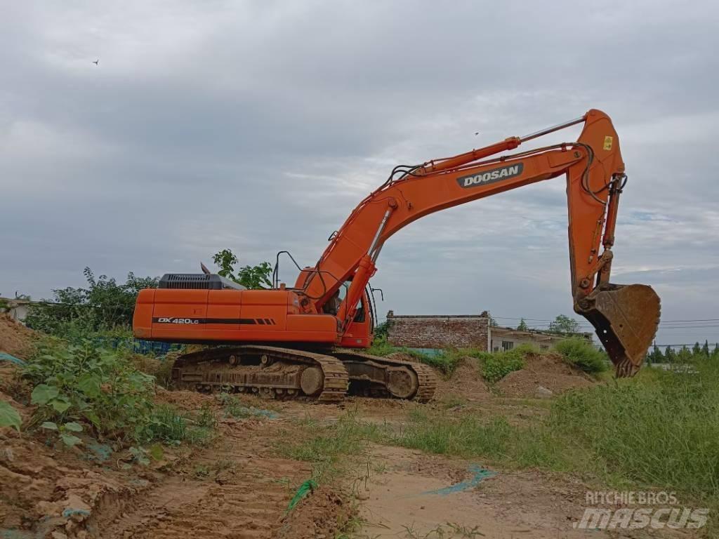 Doosan DX420LC 中型挖掘机