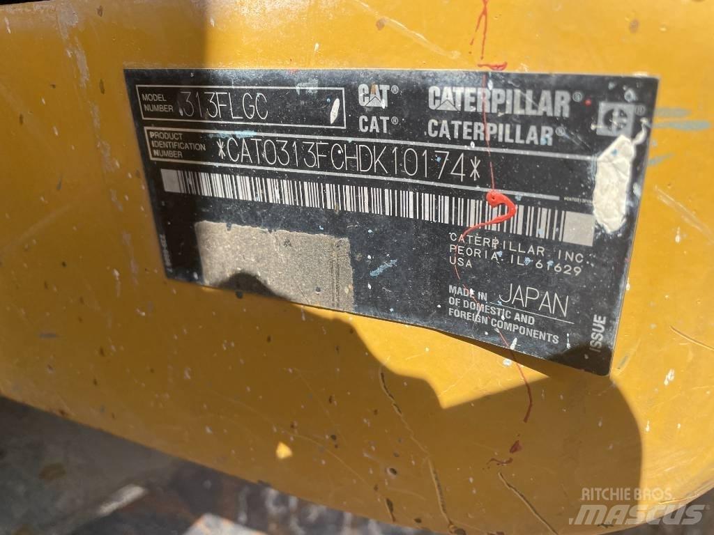 CAT 313 F LGC 履带挖掘机