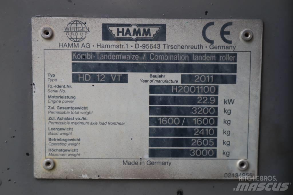 Hammar HD12VT 复合式压路机