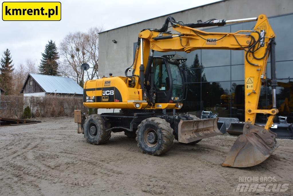 JCB JS 145 轮式挖掘机