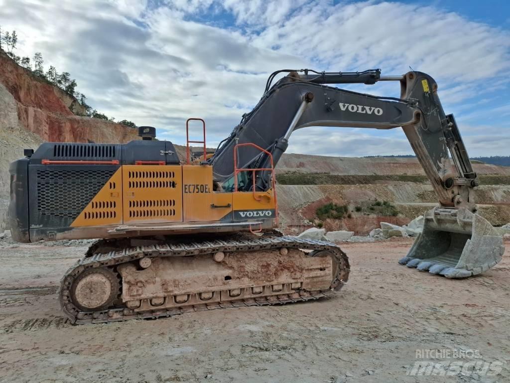 Volvo EC750EL 履带挖掘机