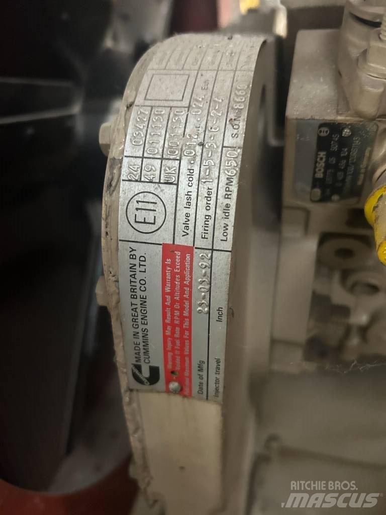 Cummins 6CTA8.3 柴油发电机