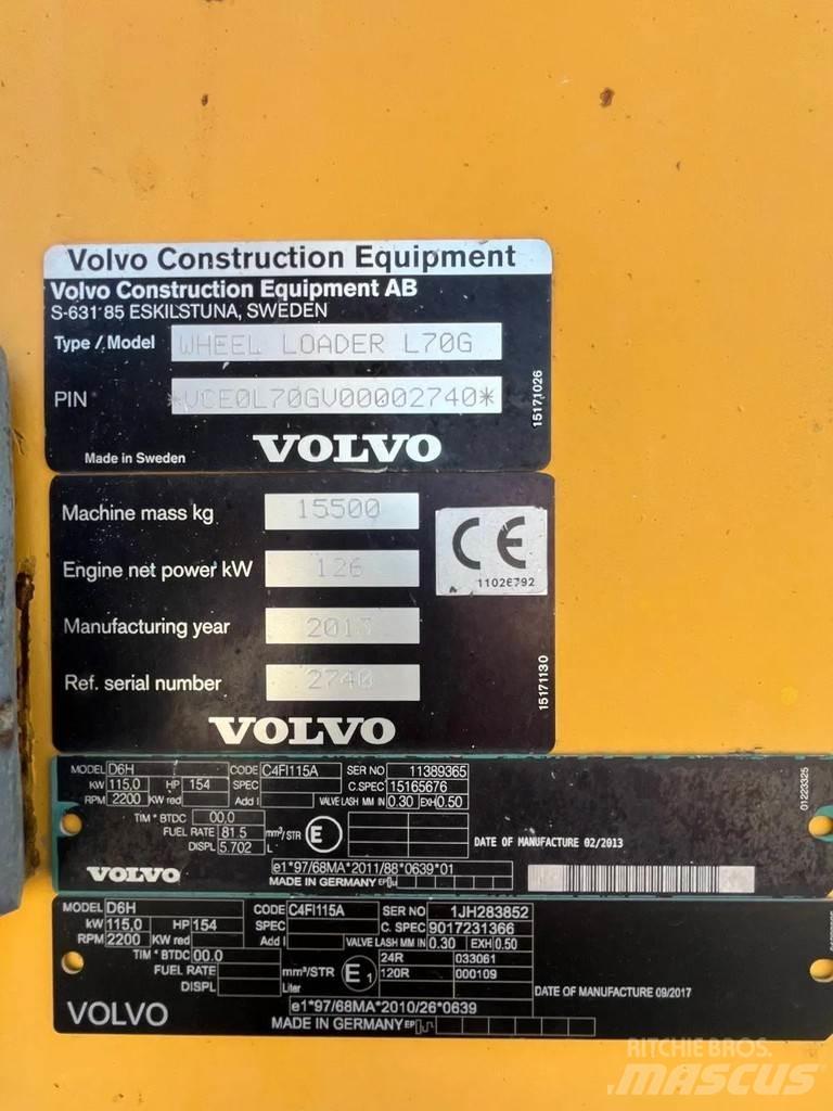 Volvo L70G 轮式装载机