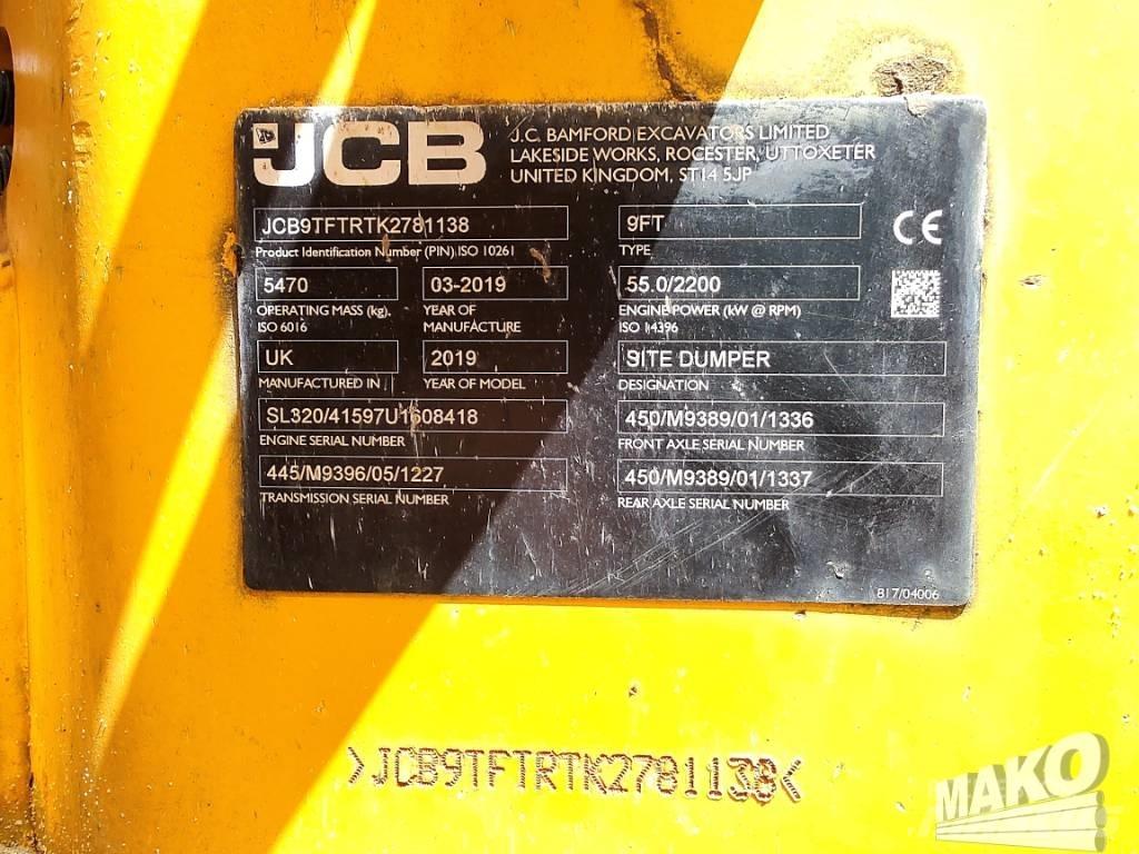 JCB 9TFT 翻斗车\公路型自卸车