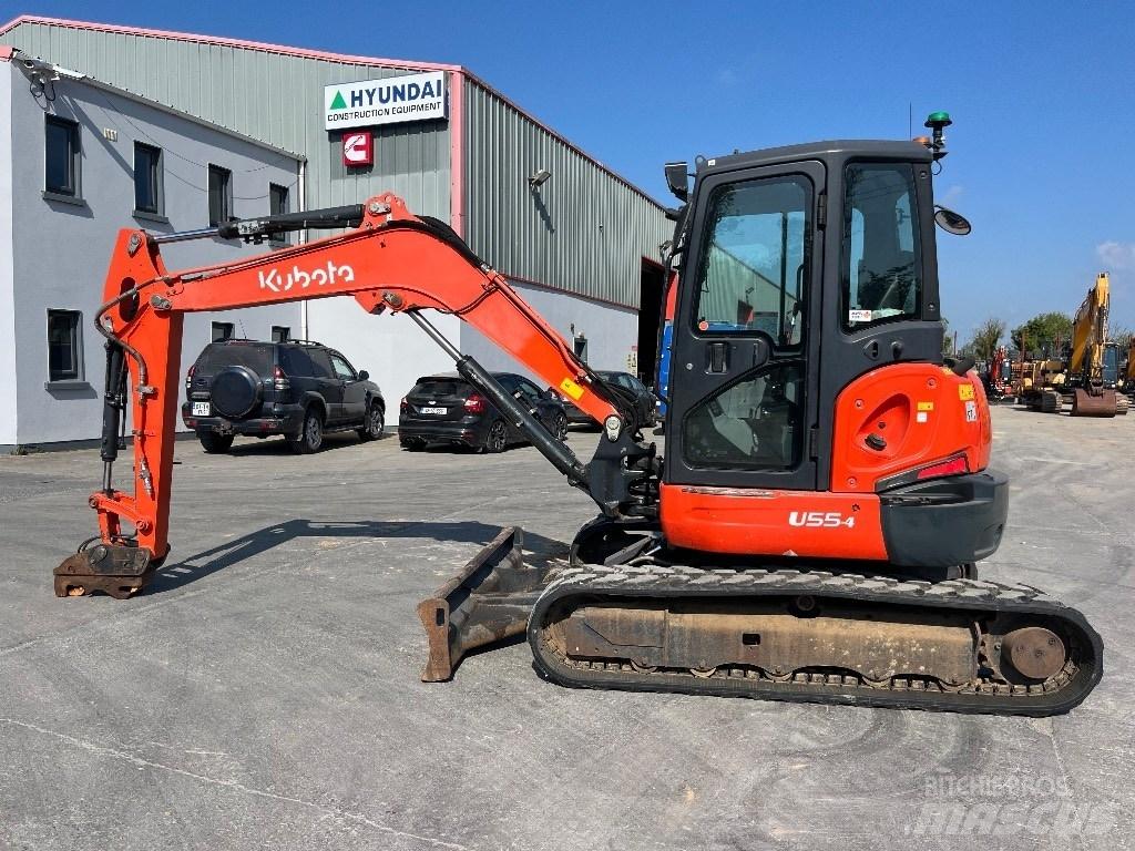 Kubota U 55-4 小型挖掘机