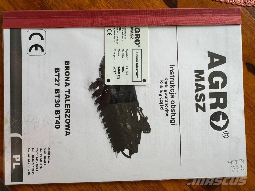 Agro-Masz BT30 圆盘耙