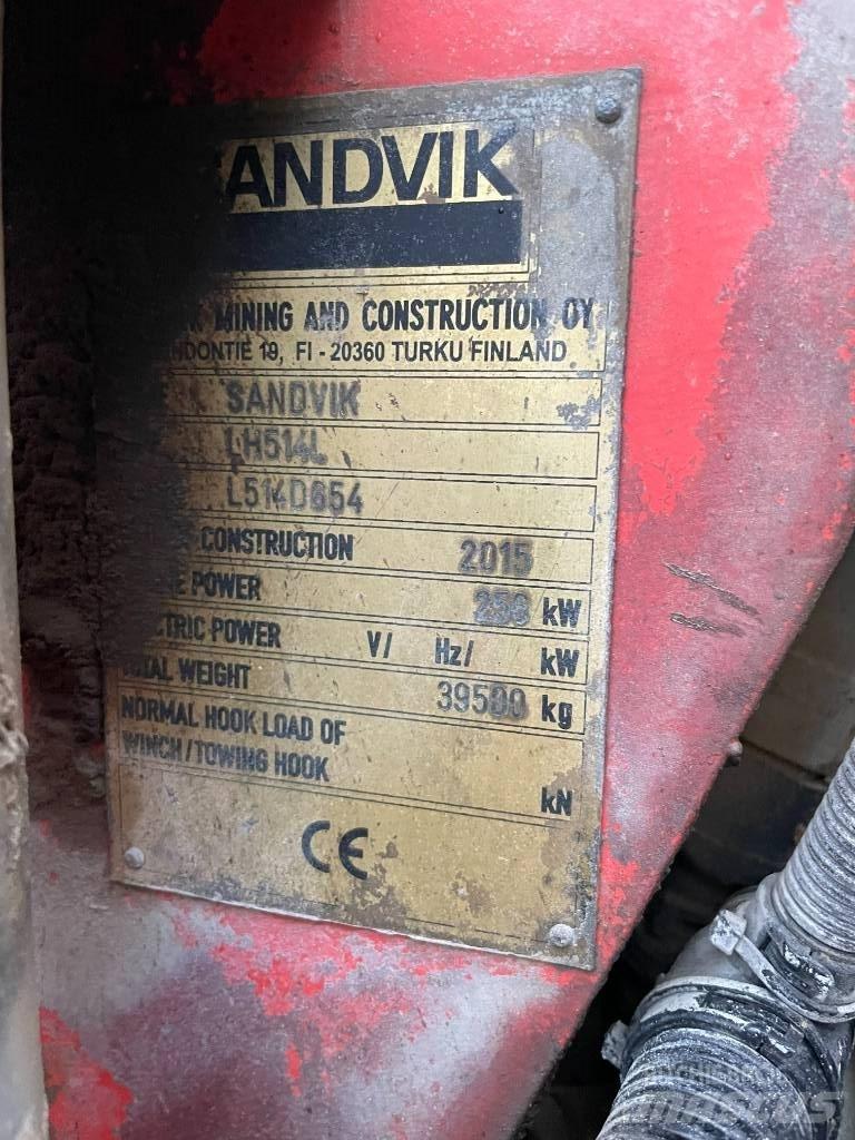 Sandvik LH 514 地下装载机