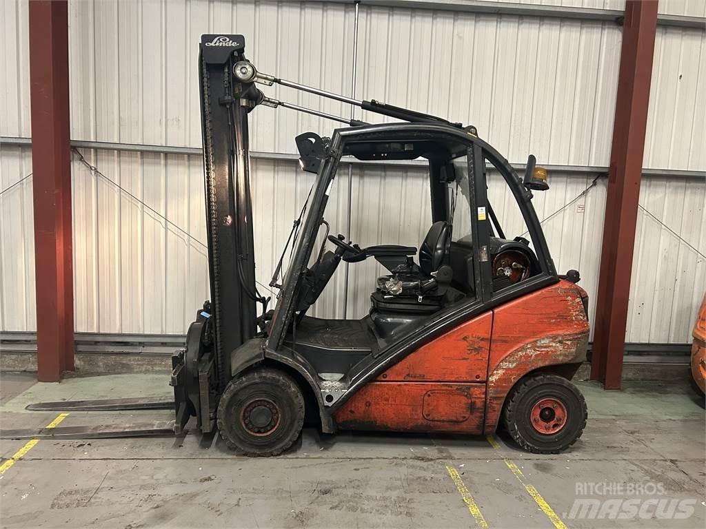 Linde H25T 天然气叉车