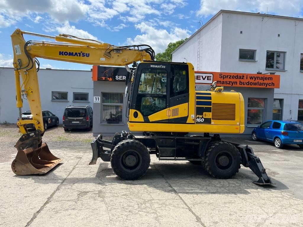 Komatsu PW 160-11 轮式挖掘机