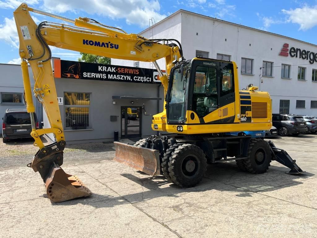 Komatsu PW 160-11 轮式挖掘机