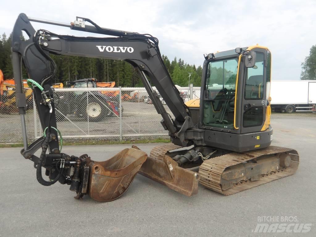 Volvo ECR 58 D 小型挖掘机