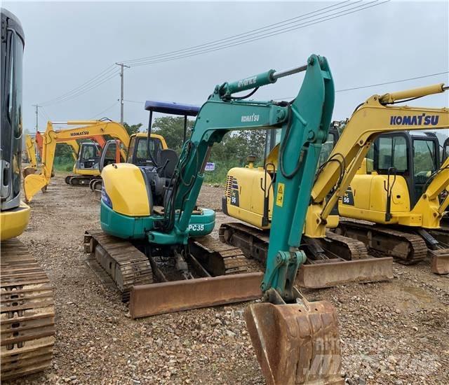 Komatsu PC35MR-1 小型挖掘机