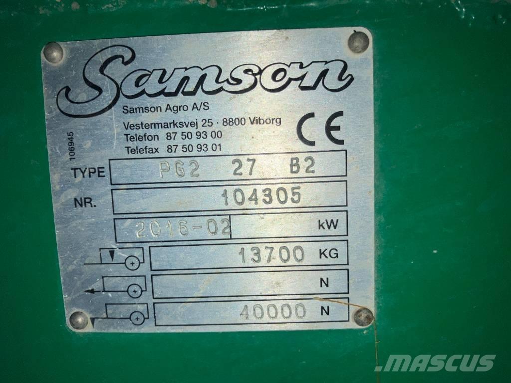 Samson PG2 27 水肥车