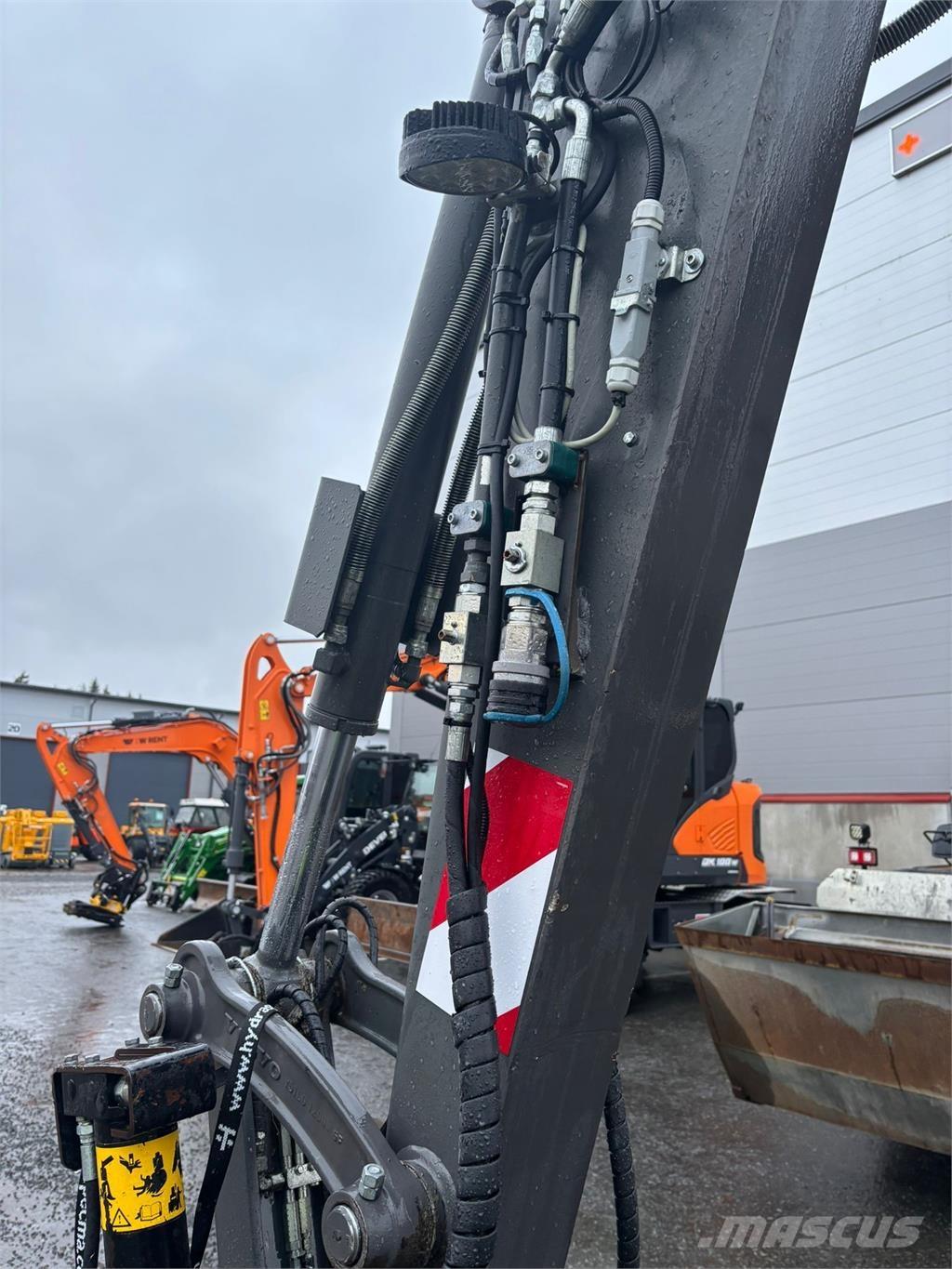 Volvo ecr58d 小型挖掘机