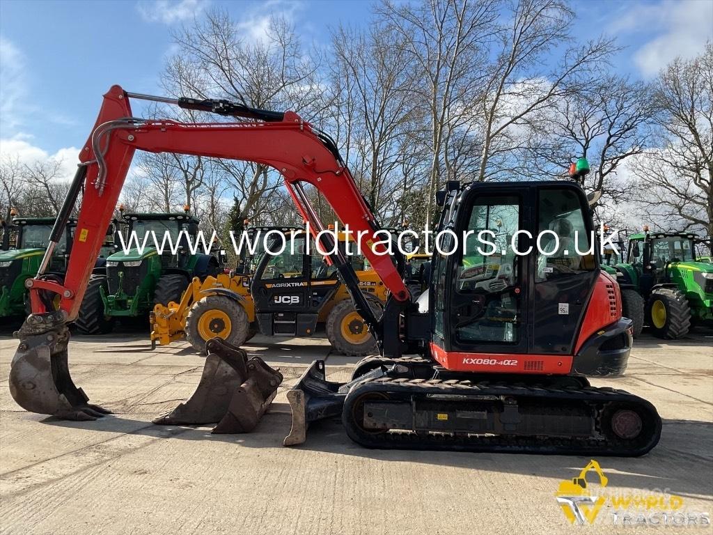 Kubota KX 080-4 中型挖掘机