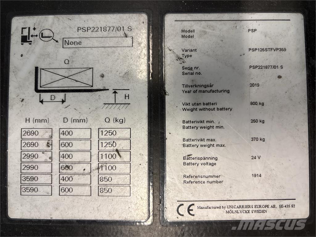 Atlet PSP125 行走式堆垛机
