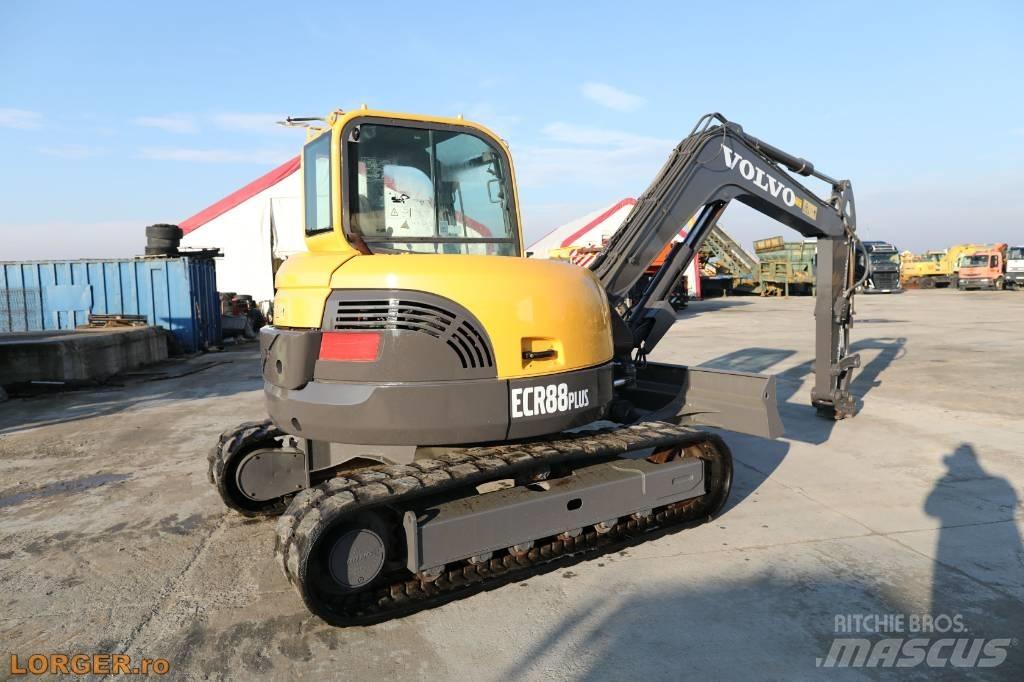 Volvo ECR 88 PLUS 中型挖掘机