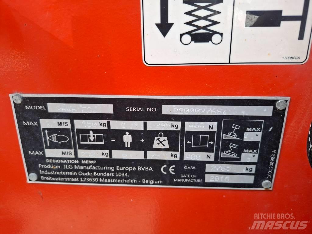 JLG 2646 ES 剪叉式升降机