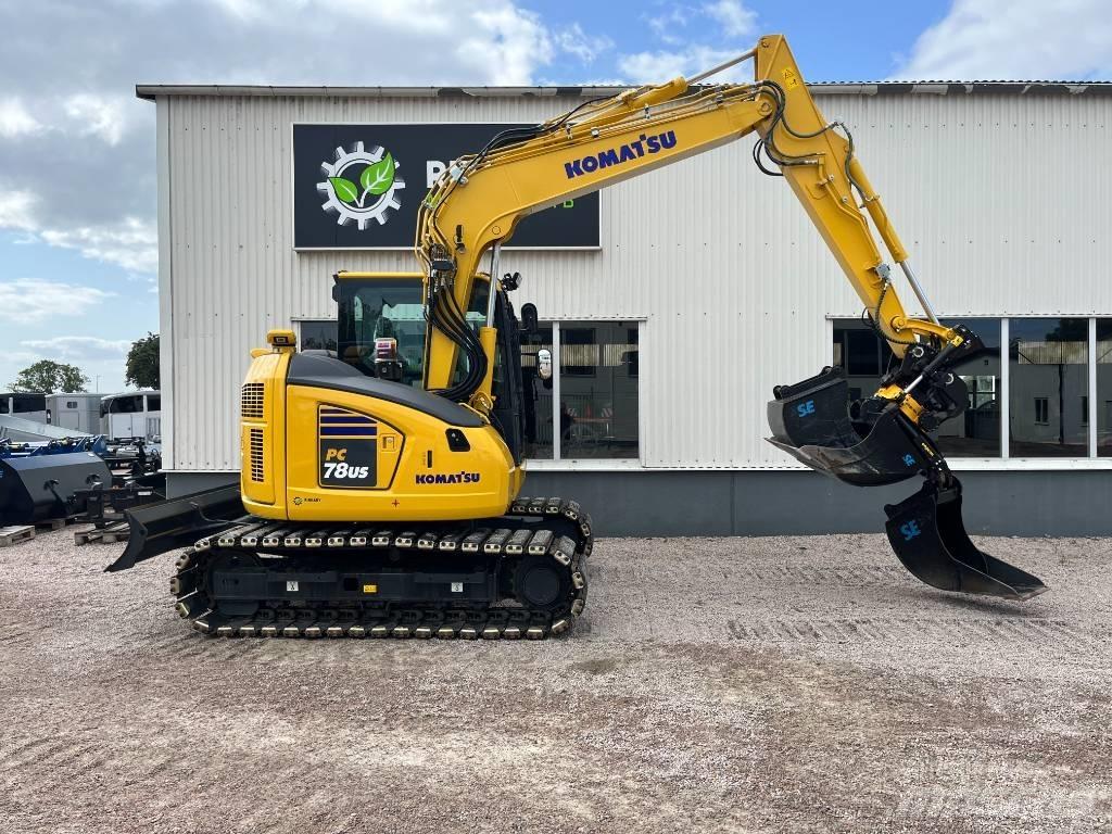 Komatsu PC78US-11E0 中型挖掘机