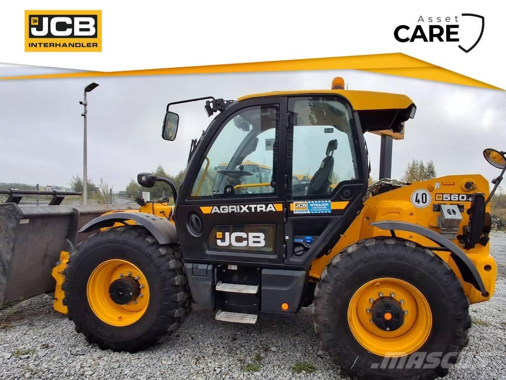 JCB 560-80 Agri Xtra 伸缩臂叉装车|叉装车