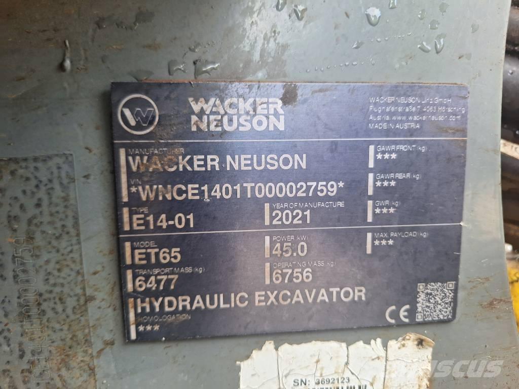 Wacker Neuson ET 65 履带挖掘机