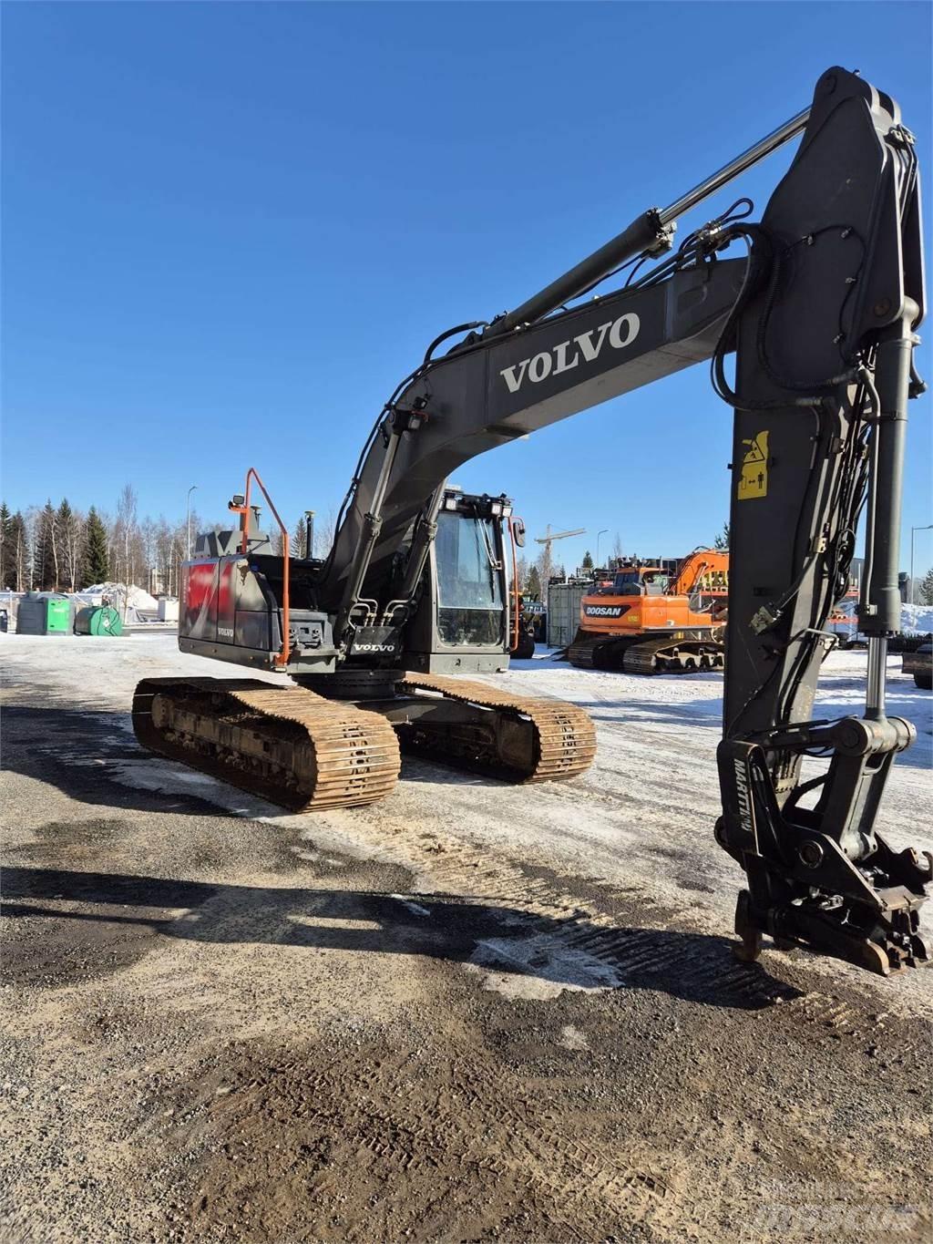 Volvo EC220EL 履带挖掘机
