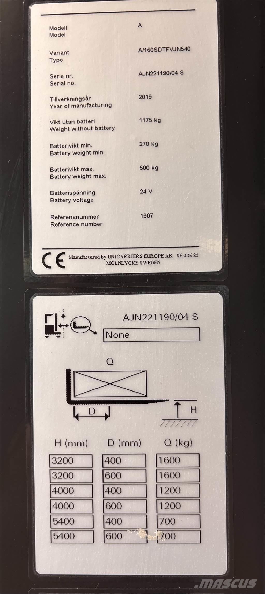 Atlet A160 行走式堆垛机