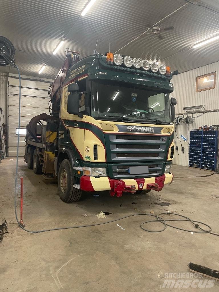 Scania G 420CB 起重车