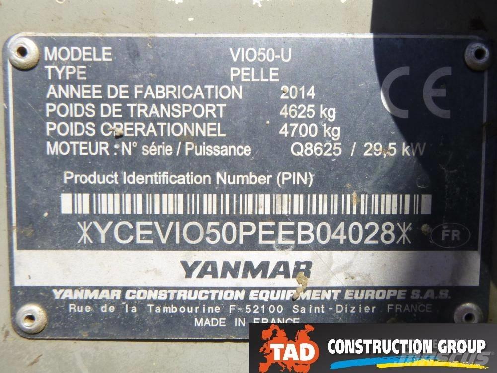 Yanmar Vio 50 U 小型挖掘机