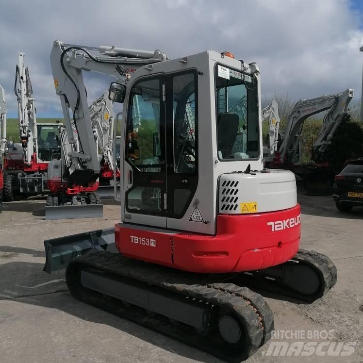 Takeuchi TB153FR 小型挖掘机