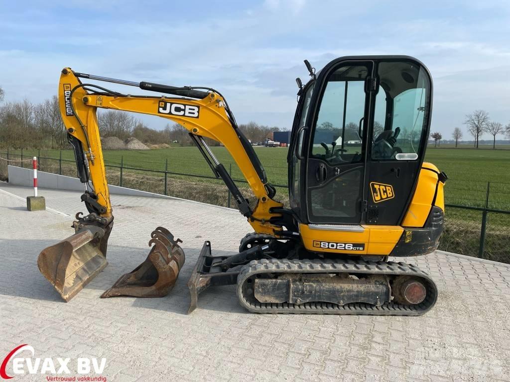 JCB 8026 CTS 小型挖掘机