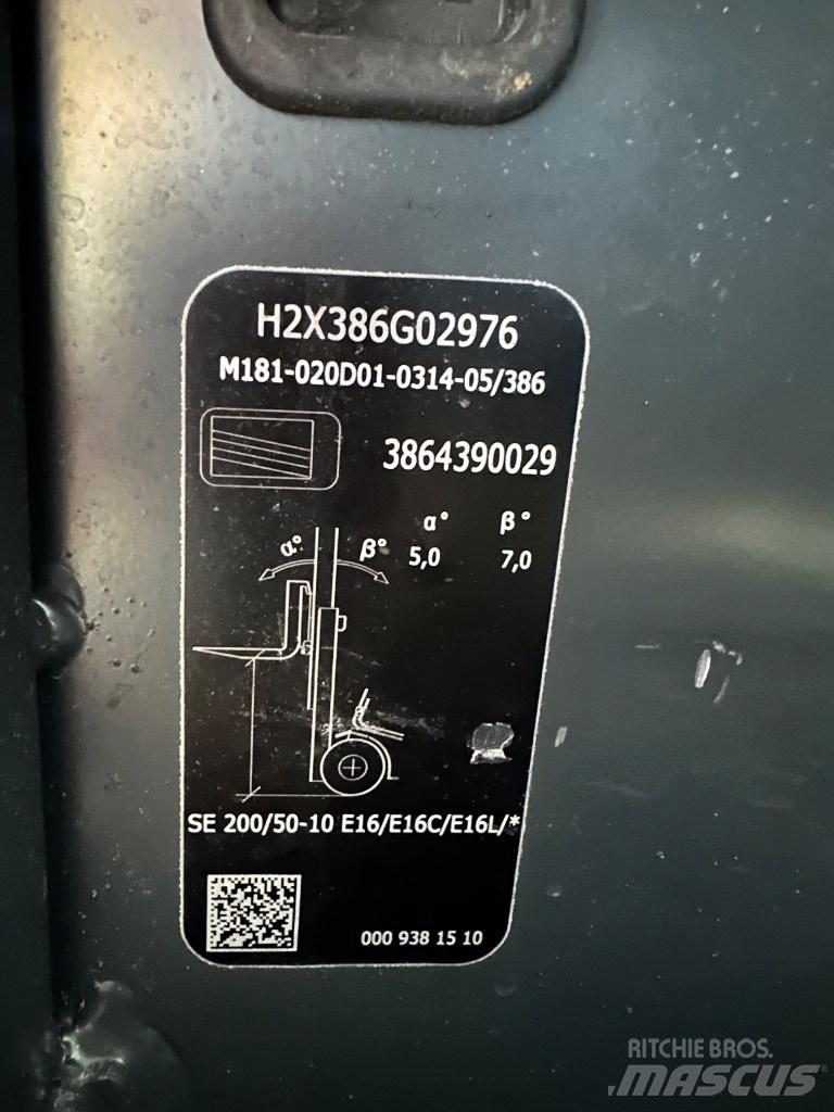 Linde E20L-02 电动叉车