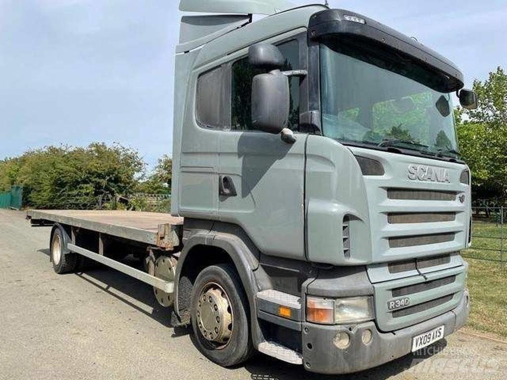 Scania R 340 平板栏板货车