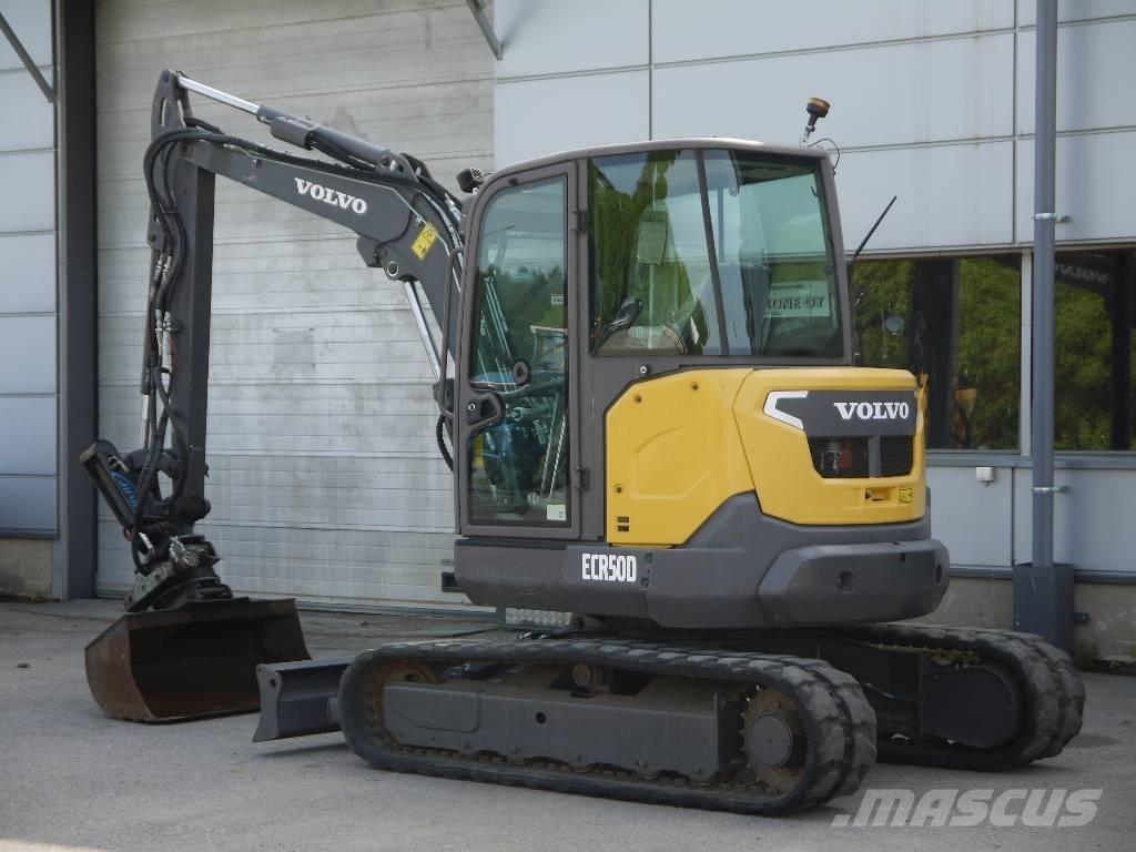 Volvo ECR 50 D 小型挖掘机