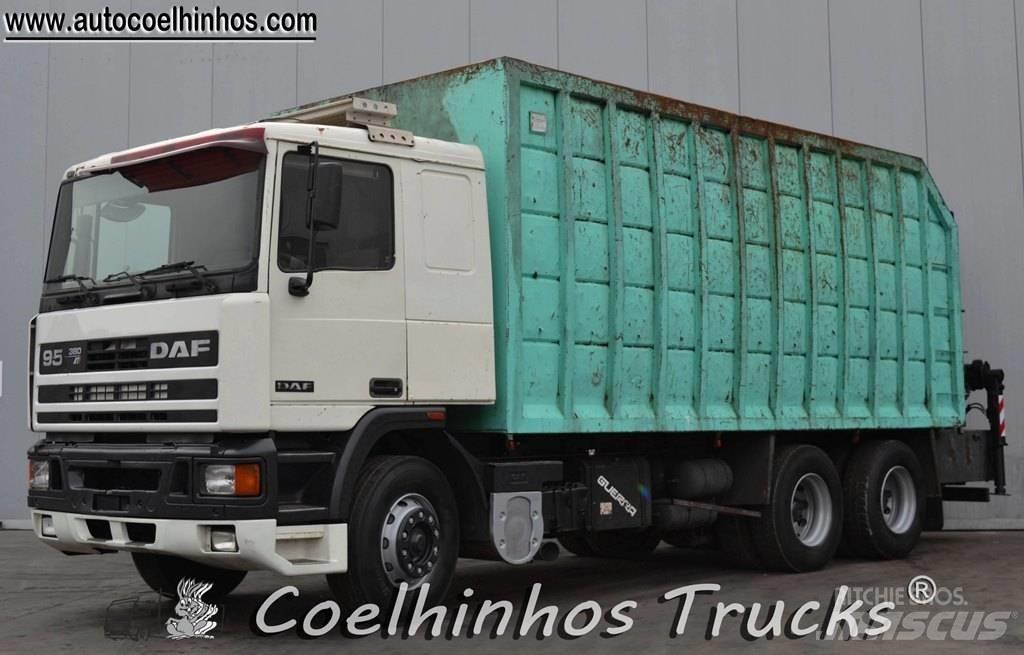 DAF 95Ati 380 平板栏板货车